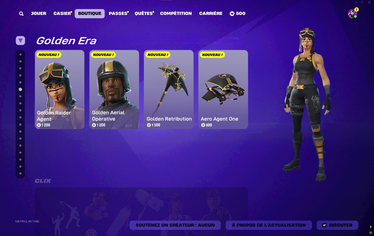 stein_lr's tweet photo. Would you mind if the black and gold styles were released as shop skins, and Epic Games made new OG variants for longtime players?

OG style Renegade Raider, Aerial Assault Trooper, Raider’s Revenge, AA1, #fortnite #OGstyle https://t.co/xcn497sob9