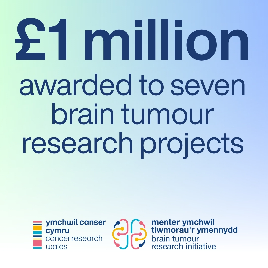 Seven groundbreaking projects to research and find better treatments for brain tumours in Wales have been awarded over £1 million in funding. 

🔗cancerresearch.wales/news-and-updat…