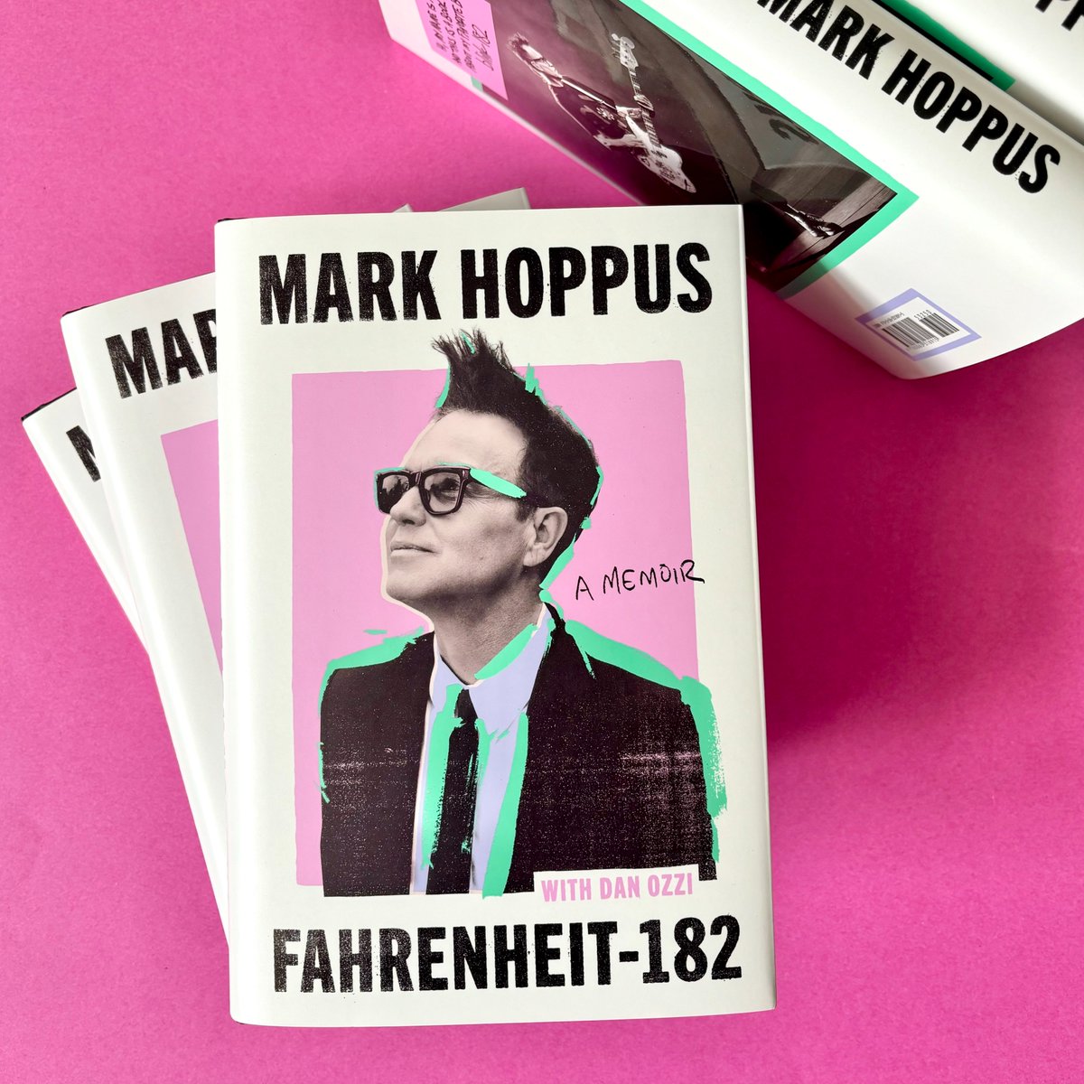 Dey Street Books (@deystreet) on Twitter photo No April Fool's prank here. <a href="/markhoppus/">mark hoppus</a>'s FAHRENHEIT-182 drops in one week! From his Blink-182 days to his fight with cancer, this honest and heartfelt story is one you won’t want to miss.
Out 4/8! harpercollins.com/pages/fahrenhe… No April Fool's prank here. <a href="/markhoppus/">mark hoppus</a>'s FAHRENHEIT-182 drops in one week! From his Blink-182 days to his fight with cancer, this honest and heartfelt story is one you won’t want to miss.
Out 4/8! harpercollins.com/pages/fahrenhe…