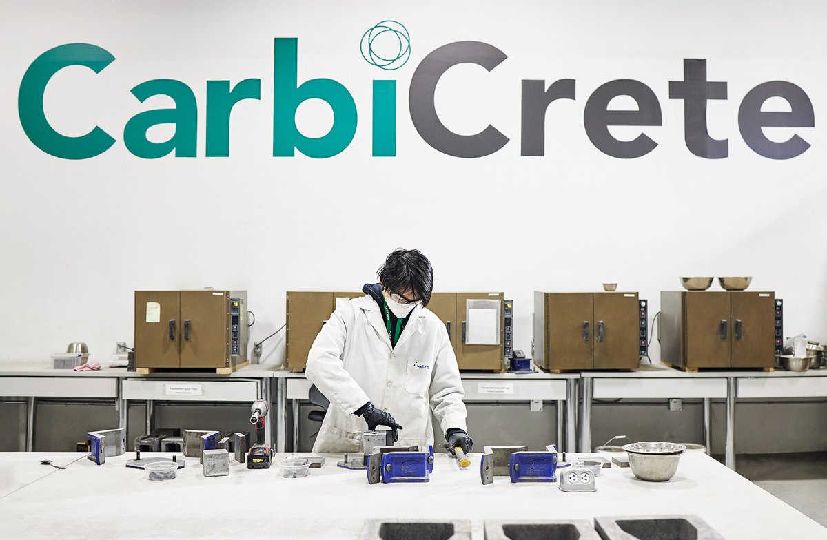 CarbiCrete (@carbicrete) on Twitter photo At CarbiCrete, we're working to reduce concrete's environmental impact through commercializing our unique steel-slag based concrete #technology, first developed by co-founder and CTO Mehrdad Mahoutian at <a href="/mcgillu/">McGill University</a>.
Learn more about CarbiCrete here: hubs.li/Q03fhzL20 At CarbiCrete, we're working to reduce concrete's environmental impact through commercializing our unique steel-slag based concrete #technology, first developed by co-founder and CTO Mehrdad Mahoutian at <a href="/mcgillu/">McGill University</a>.
Learn more about CarbiCrete here: hubs.li/Q03fhzL20