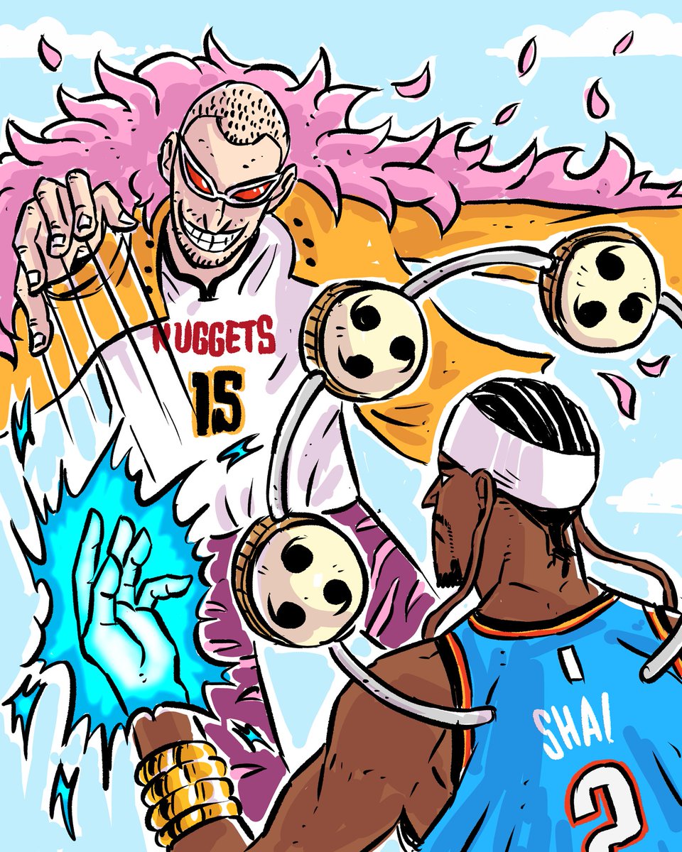 WHO'S YOUR MVP? Pt.2 #jokic #shai #Doflamingo #Enel #ONEPIECE 