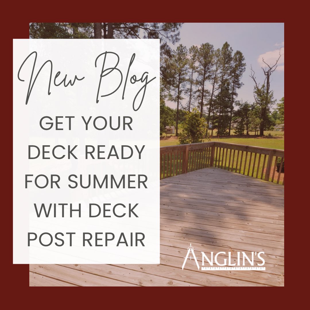 AnglinRepair's tweet image. Over time, deck posts can settle into the ground, compromising the stability of your deck. We provide expert deck post repair services to ensure your deck is secure and ready for summer activities. 
▶️ anglinsfoundationrepairs.com/get-your-deck-…