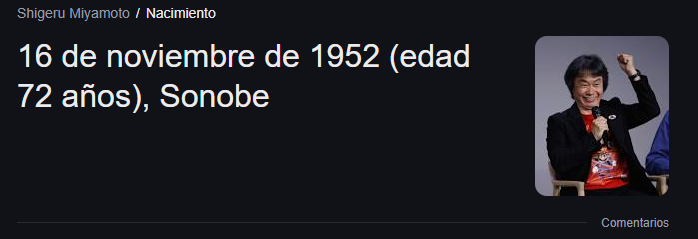 Dashinger2's tweet image. como que cumplo años el mismo día que Miyamoto