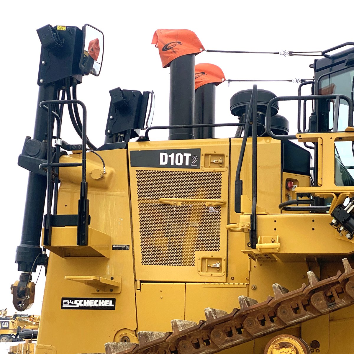 Wind damage on turbos is no joke! Turbo Saver prevents wind from turning the turbo during transport, cutting down on expensive repairs and downtime. 
Available in two sizes: 12" Industrial &amp; 7" Original.
Order here 👉servicesupplyamerica.com/products/turbo…
#heavyequipment #heavymachinery #dozer