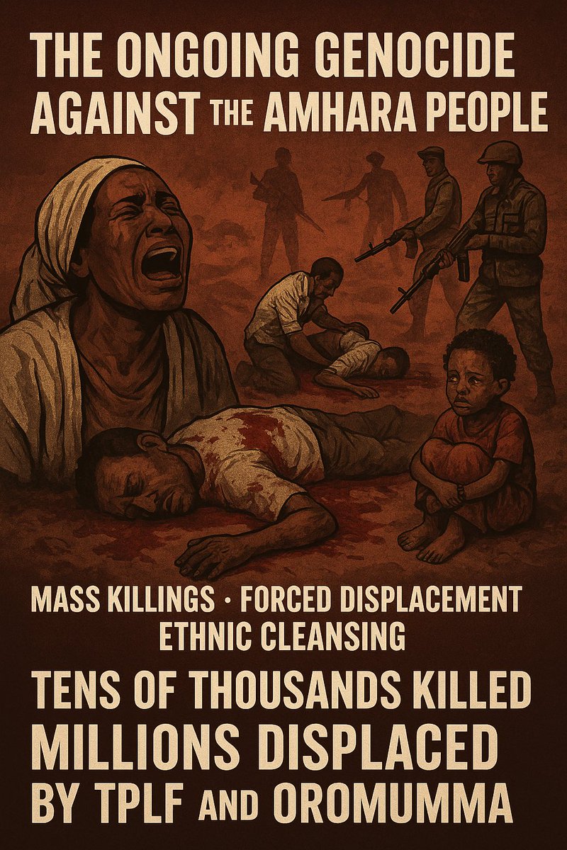 MaedotmEthiopia's tweet photo. So the plan is to collaborate with TPLF, the very group responsible for over 40 years of genocide against Amhara, just to claim they are standing against Abiy? Not even against the Oromumma ideology that continues to massacre our people? Who are they trying to fool? Do they not realize that genocide is an international crime that cannot be forgiven, forgotten, or bargained away?

Who gave them the authority to negotiate with the very killers of our people? Who allowed them to decide, on behalf of the victims, that working with our murderers is acceptable? The 70,000 mass graves discovered are not just numbers; they are lives stolen, families destroyed, and generations wiped out. The ongoing massacres under Oromumma have not stopped. Yet somehow, they believe allying with another genocidal force is a solution.

If you can form an alliance with those who committed genocide against us, then why fight Abiy at all? Why not also make peace with him? If betrayal is on the table, why limit it?

And let’s be very clear. This alliance is not even with the Tigray people. It is with the exact group that killed, displaced, forced migration, and drove our people into despair. This is the same group that wrote a manifesto to erase Amhara, embedded it into the country’s constitution, and enshrined Amhara’s oppression as law. If this alliance were with the actual Tigray people and not TPLF, we would have embraced it. But this is nothing more than an insult to the blood of our people.

Even those who claim to be in this struggle for Amhara but choose to work with our killers expose themselves for what they truly are, self-serving opportunists. And for those still insisting that Amhara should unite with TPLF, let’s not pretend this has anything to do with justice. Their alliance is based purely on the fact that TPLF HAD foreign connections and Western backers. But that era is over.

The new U.S. administration has slammed those doors shut. No more USAID funds to prop them up. No more TPLF- and Abiy-affiliated State Department interference. TPLF has no more Western protection. The Trump administration has cut off unnecessary and costly foreign offices, and this is just the beginning. TPLF is no longer the foreign darling it once was. Their lifeline is gone.

And yet, some Amharas, whether due to Stockholm syndrome, cowardice, or self-interest, want to align with a defeated group that has never abandoned its Amhara-killing political ideology, just like Oromumma. What does that say about them?

But not everyone has sold their soul. Fano has drawn a red line. They refuse to work with the killers of our people. They refuse to betray the martyrs. They refuse to trade justice for political convenience. And for that, I am forever grateful.

There is no unity with those who built their empire on our graves. There is no forgiveness for those who still believe in our extermination. And there is no excuse for those who dare to negotiate with our people’s murderers. History will remember where everyone stood! 
#AmharaGenocide #AmharaResistance 

@DawitW_Giorgis @GeduAndargachw