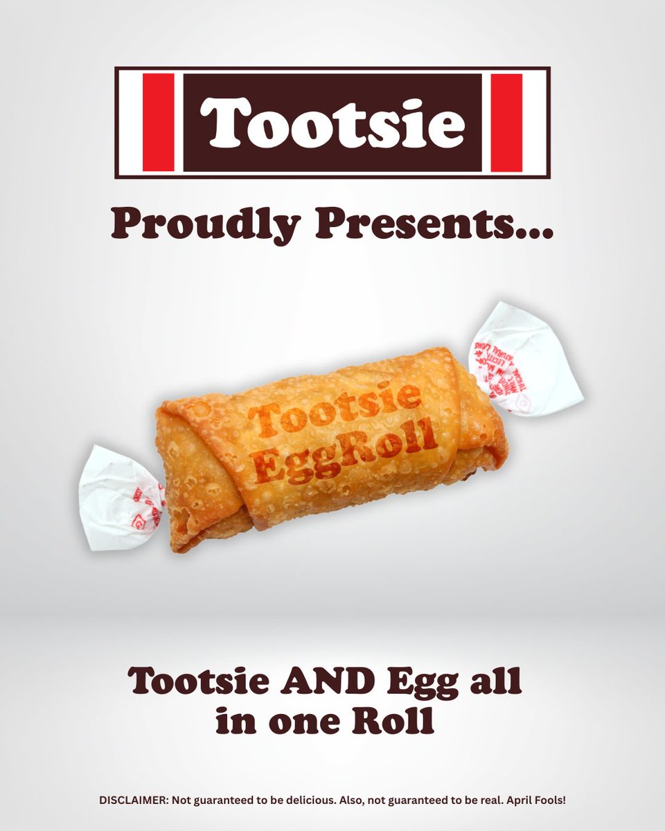 TootsieRoll's tweet image. The Roll you didn&apos;t know you needed.