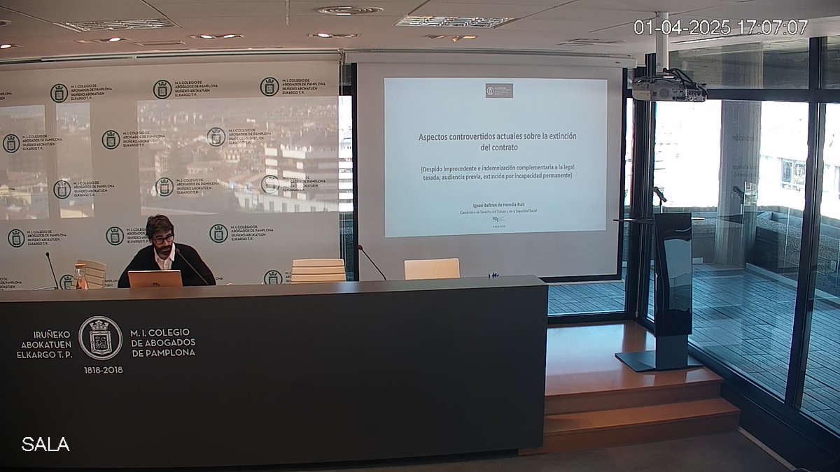 MICAP (@micapinforma) on Twitter photo Ignasi Beltrán <a href="/ibdehere/">Ignasi Beltran</a> , catedrático de derecho y SS analiza hoy en el MICAP los aspectos controvertidos sobre la extinción del contrato Ignasi Beltrán <a href="/ibdehere/">Ignasi Beltran</a> , catedrático de derecho y SS analiza hoy en el MICAP los aspectos controvertidos sobre la extinción del contrato