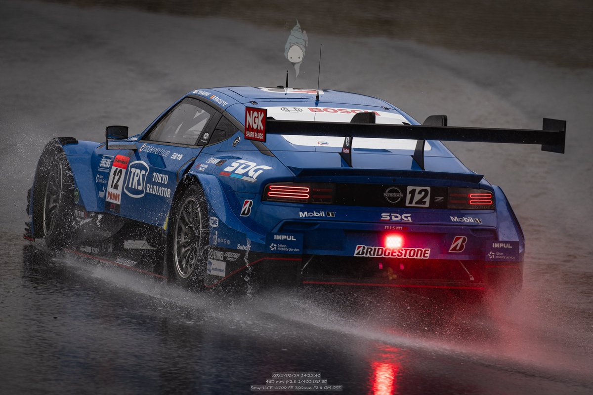 2025 TRS IMPUL with SDG Z #12 GT500 スパーク製 2025 TRS IMPUL with