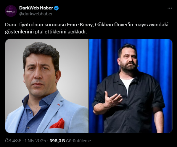 🔴CHP'li belediyeler ve CHP yandaşları Gökhan Ünver'in programlarını iptal ettiler.

📌Bunun adı protesto falan değil düpedüz faşizmdir.

📌Bu şu demektir "eğer CHP iktidar olursa, CHP'li olmayanların yaşama hakkı yok" demektir

📌"Ya bizim hırsızlığımıza, yolsuzluğumuza destek