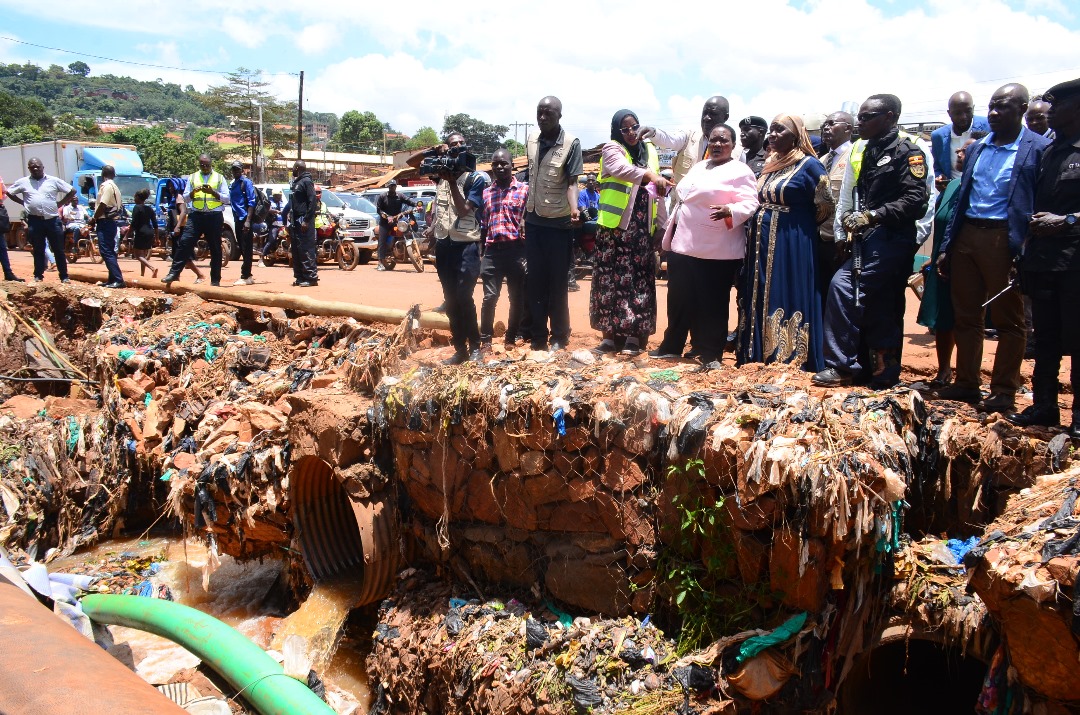 Our findings during today's inspection of the ongoing road works under the Greater Kampala Metropolitan Area Urban Development Program (GKMA-UDP), point to slow progress of the works despite government's commitment to attain improved road infrastructure.

I urge the contractors &amp;