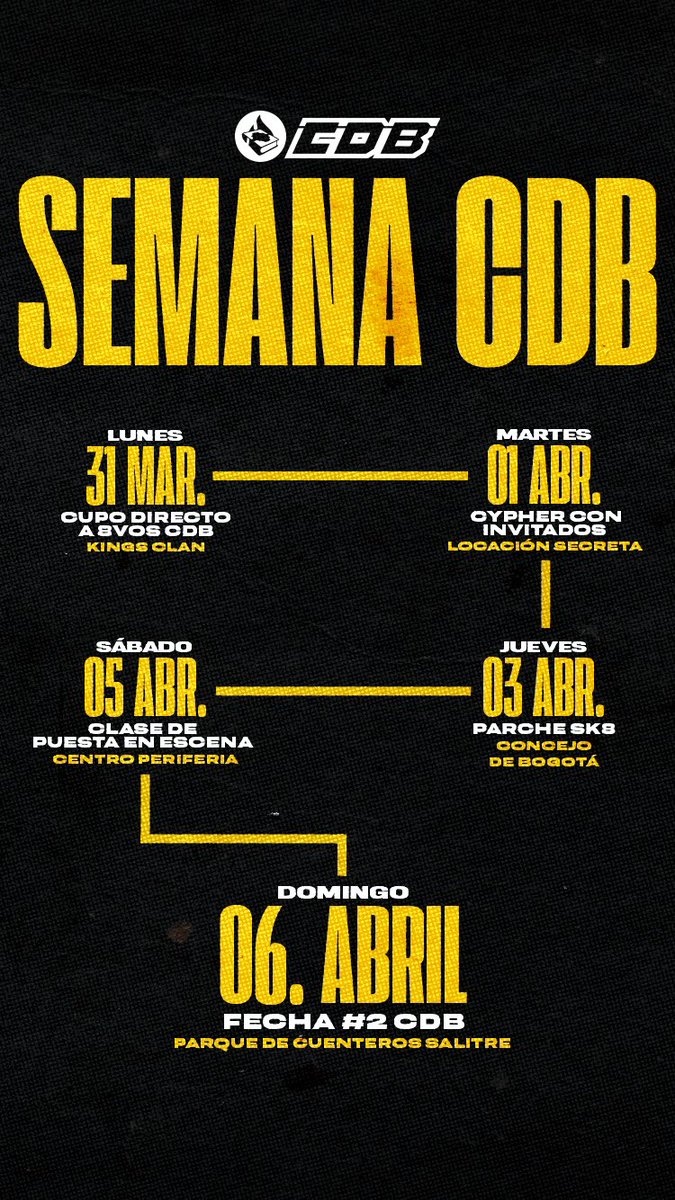 CDB - Código de Barras - Eventos de Freestyle Rap tweet media