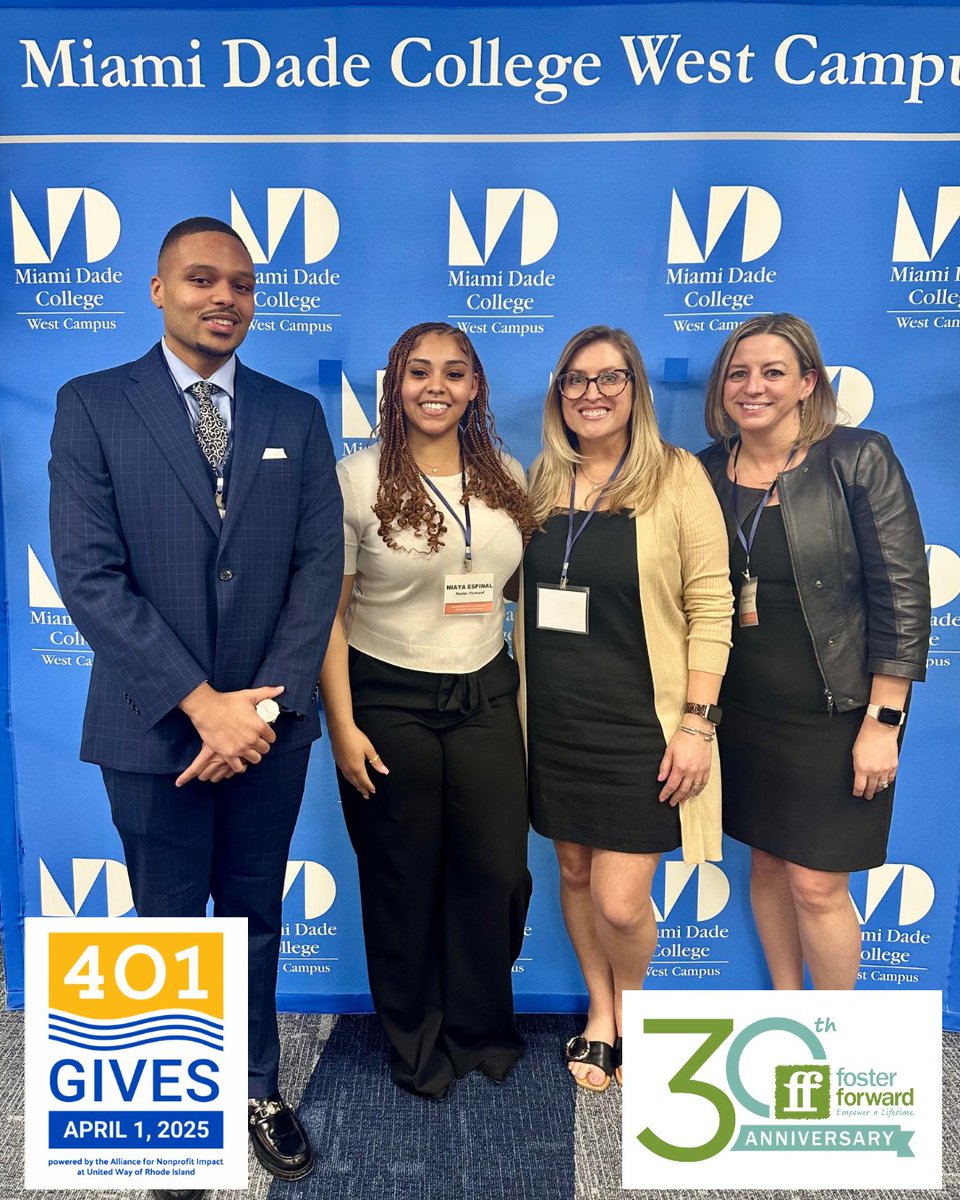 Elijah &amp; Niaya helped us reimagine ASPIRE—adding youth-led, in-person trainings to build financial power. With support from @LISC &amp; <a href="/AECFNews/">Annie E. Casey Foundation</a>, we’re putting youth voice first.

Support innovation that works → fosterforward.net/401gives

#401Gives #FosterForward