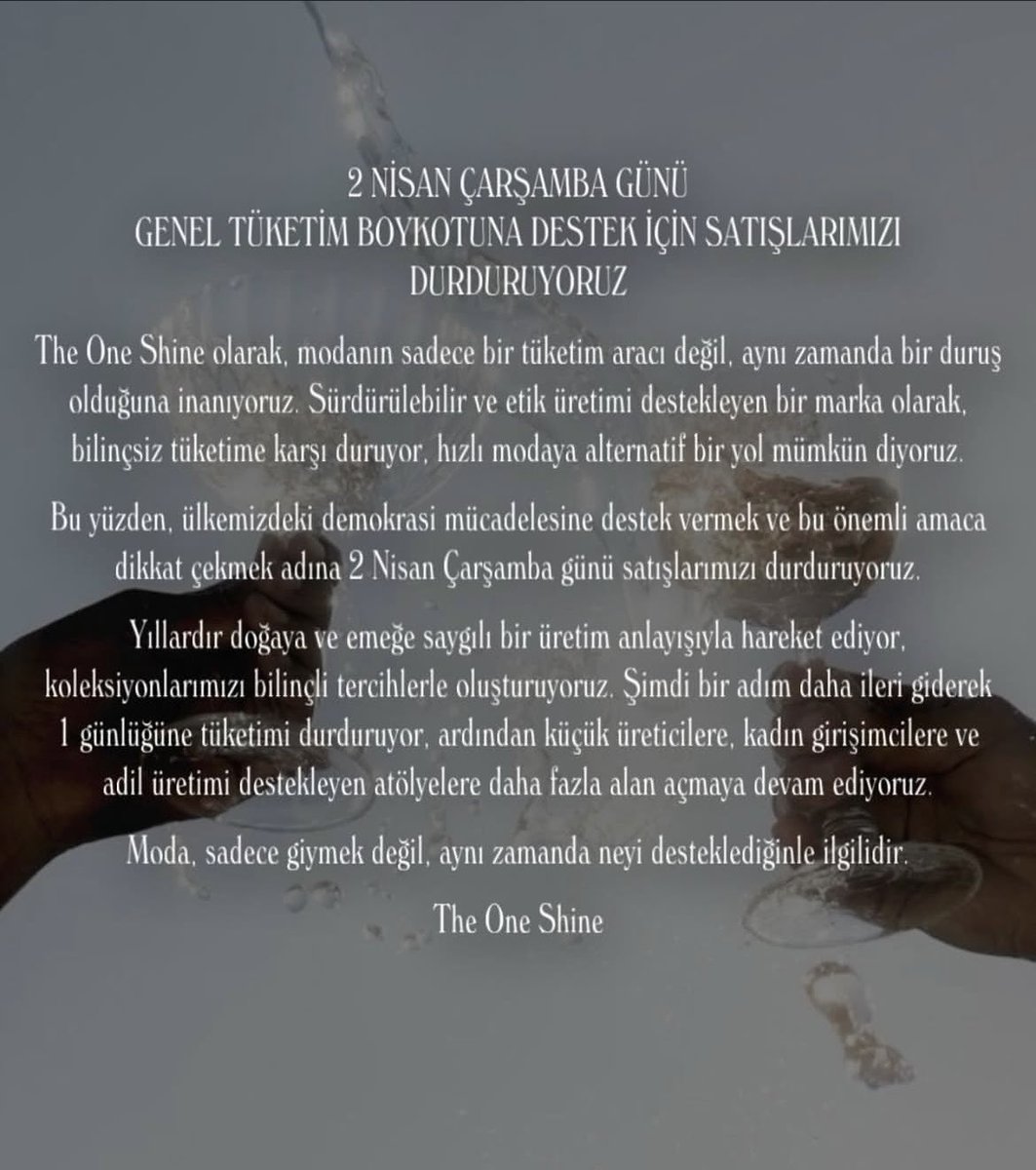 Eliz ❤️🔥 (@elizz_su) on Twitter photo Sen mükemmel bir detaysın <a href="/Tugcealeyna97/">Tuğçe Aleyna</a> 💖 Boykotu destekleyen hiçbir markayı ve işletmeyi unutmayacağız #2nisantüketimboykotu Sen mükemmel bir detaysın <a href="/Tugcealeyna97/">Tuğçe Aleyna</a> 💖 Boykotu destekleyen hiçbir markayı ve işletmeyi unutmayacağız #2nisantüketimboykotu