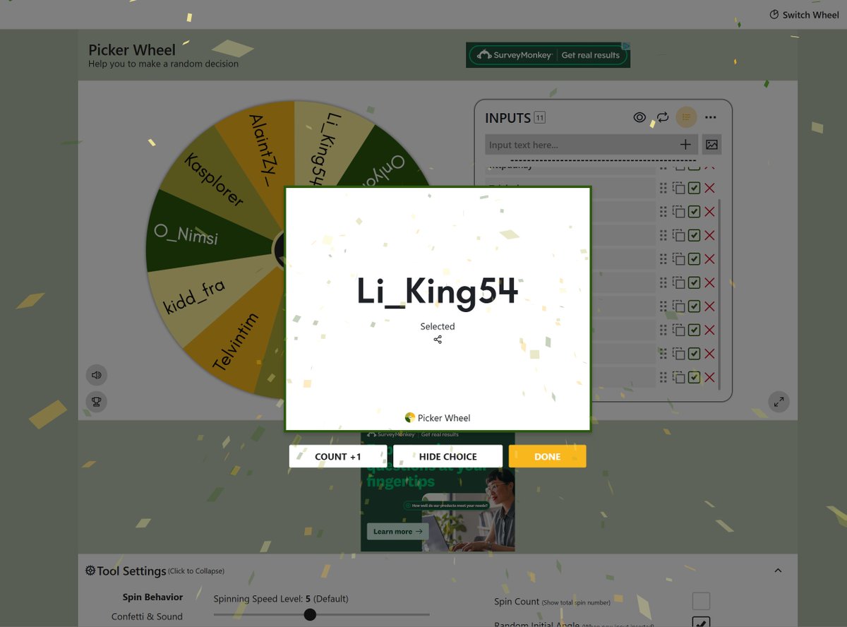 Bitcoin_Godmode's tweet photo. 🎉 WE HAVE A WINNER! 🎉
Huge thanks to everyone who entered the KASPUGS NFT Giveaway! 🙌

After spinning the wheel, the lucky winner is… 🥁🥁🥁

@Li_King54 — congrats!! 🎊
You just secured a FREE KASPUGS NFT 🐶🔥Please DM me to claim it!

Want a Kaspug of your own?
👉 Mint here: https://t.co/2aE4YTRPkN

Looking for more Kaspa giveaways? 👀
👉 Follow @KasPugs 🐾 
👉 Check out @OnlyNSM and his awesome giveaway group 
👉 And follow me too — I might surprise you from time to time😉