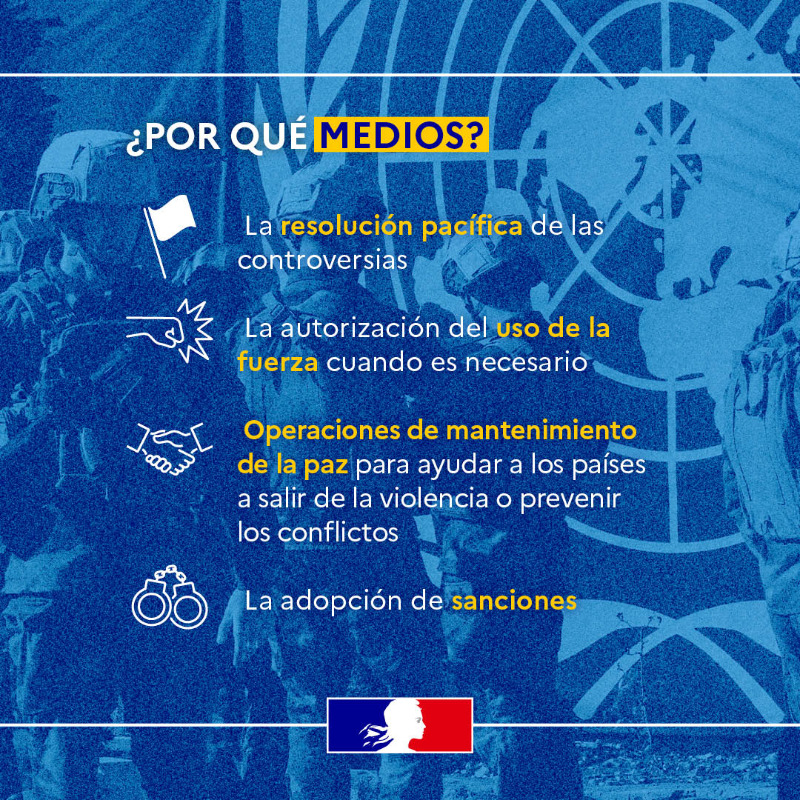 francediplo_ES's tweet photo. Francia asume por un mes la presidencia del Consejo de Seguridad de las #NacionesUnidas.
¿Qué significa? ¿Cómo se compone el Consejo de Seguridad? ¿Qué papel desempeña? Te lo contamos todo ⤵️