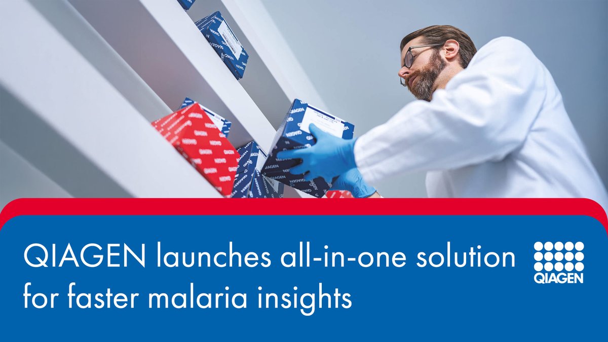 We’re humbled to introduce the QIAprep&amp;amp Plasmodium Kit – a new solution that simplifies #malaria detection by combining sample preparation and #qPCR in one streamlined workflow. Learn more 👉 tinyurl.com/y4sjk44t