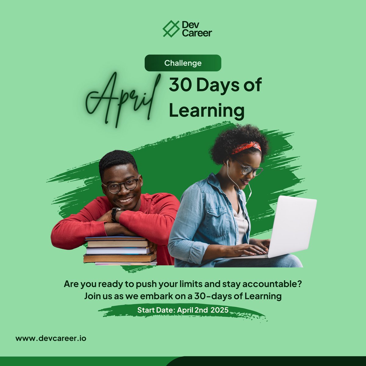 dev_careers's tweet image. DevCareer 30-Day Learning Challenge is Here!

Ready to level up, stay accountable, and achieve something great in just 30 days? Whether you&apos;re sharpening your skills, exploring a new tech stack, or building learning consistency, this challenge is for you!  

• Start Date:…