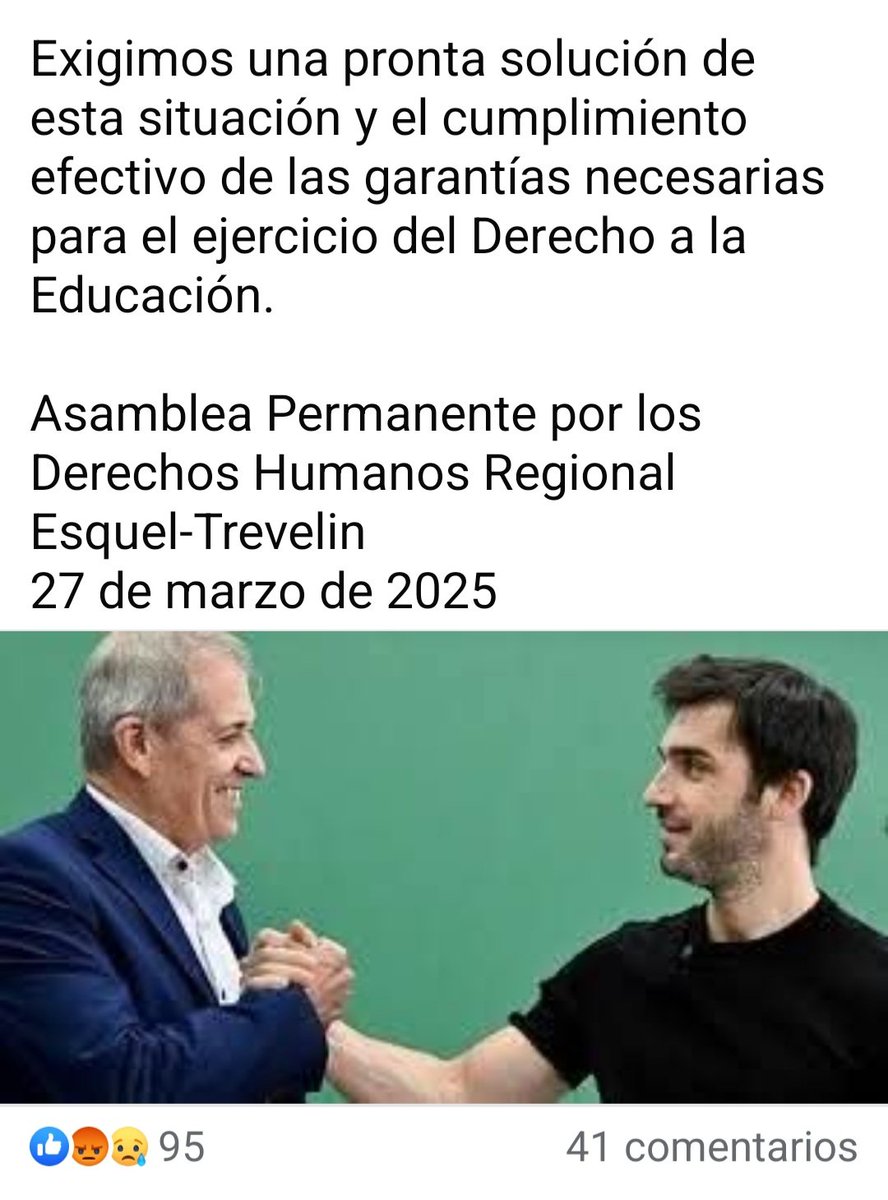 Impresiona el listado de escuelas SIN clases en #Chubut -2025