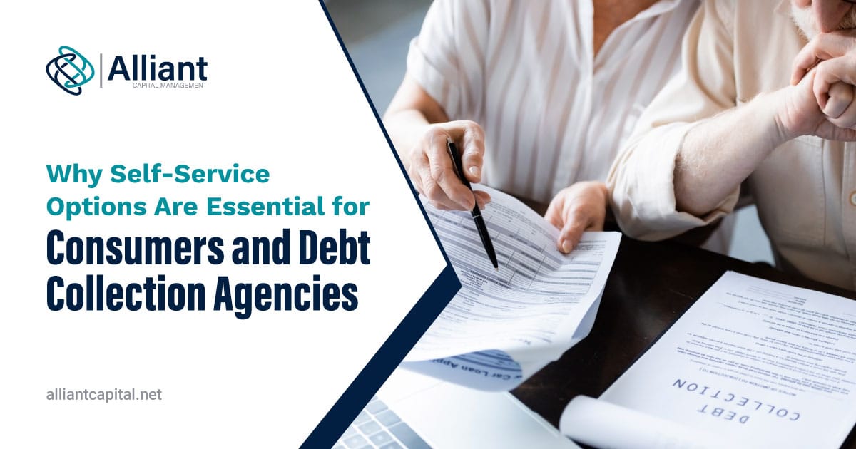 ICYMI, we recently highlighted why all debt collection agencies should adopt more self-service options for consumers. Check it out below!

alliantcapital.net/2025/03/06/why…

#Receivables #AlliantCapitalManagement #SelfService #DebtCollection