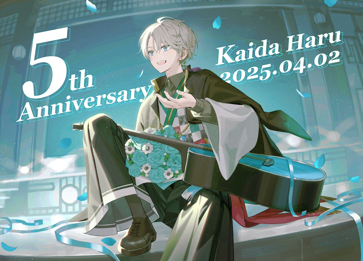 甲斐田晴5周年 #描いた晴 #サムネ甲斐田 🌸5周年おめでとう🌸