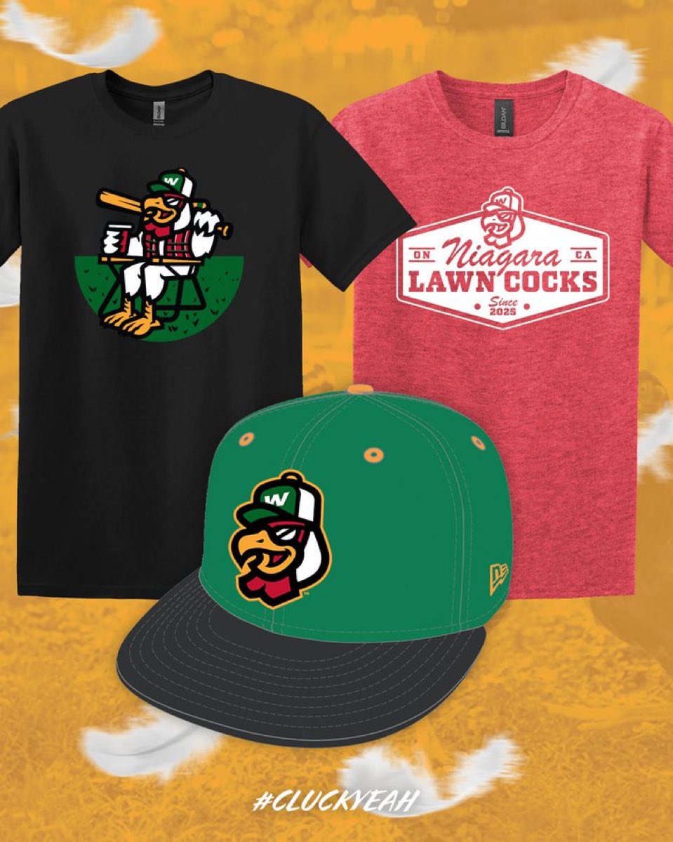 Yes it’s real…yes there is merch…yes the <a href="/wellandjackfish/">Welland Jackfish</a> will proudly be the Lawn Cocks for a summer night. 

Should probably buy something -> shop.wellandjackfish.com/lawn-cocks