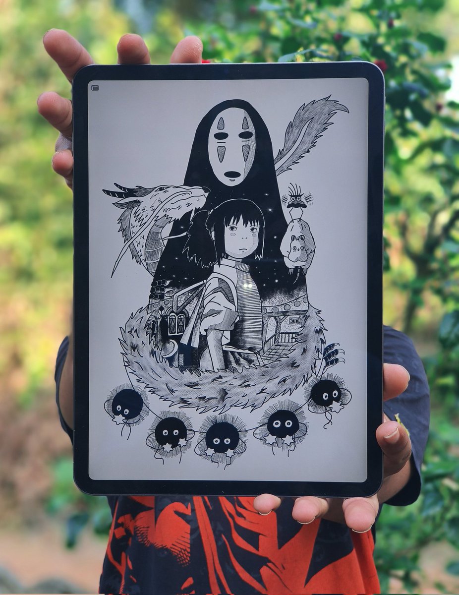 While the internet has gone wild over AI generated Ghibli pictures, I would like to share a real Ghibli art made freehand by me. 

Guess the movie name :)

#Ghiblistudio #ghibliart #GhibliTrend #digitalart