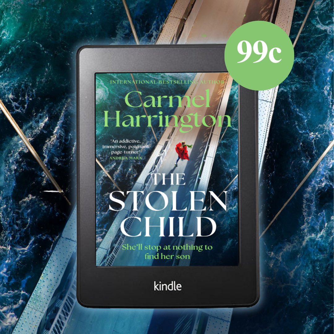 US Readers, my No1 bestseller THE STOLEN CHILD has been reduced to 99c!
A Sunday Times best crime fiction of the year pick, who described it as 'this complex novel requires faultless plotting, and Harrington pulls it off with consummate ease'
Buy here:
a.co/d/fPUdCEB