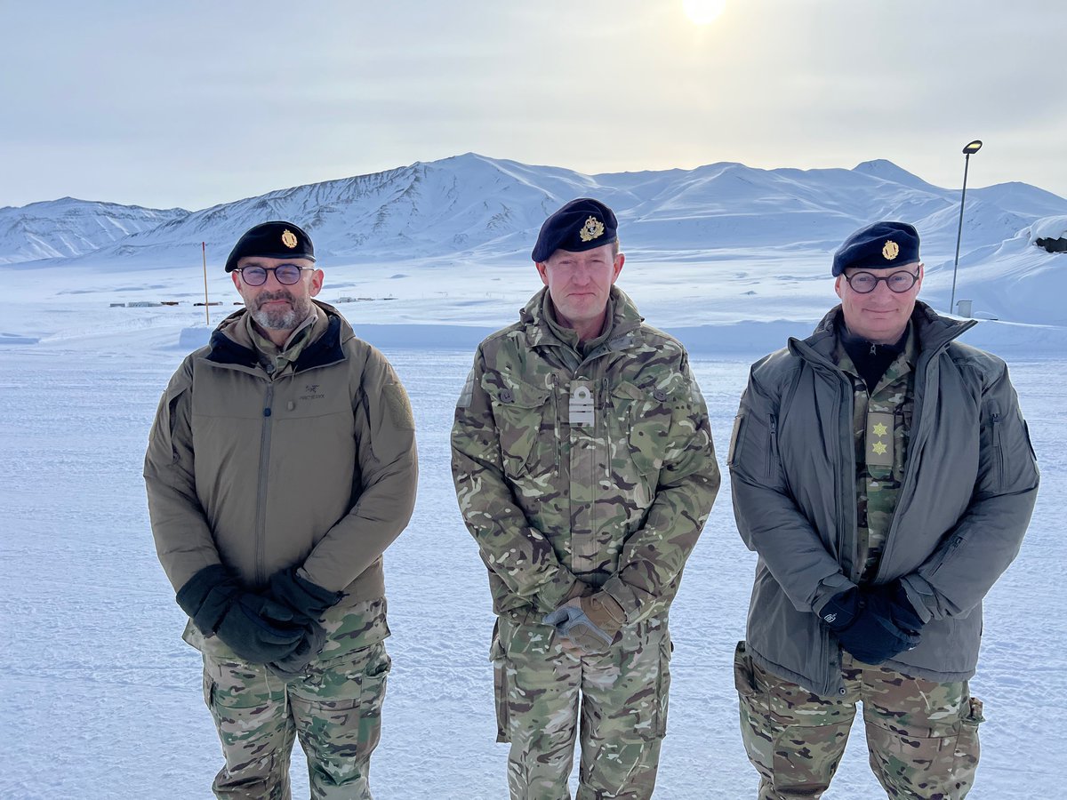 Dep Comd VAdm James Morley visited Greenland as part of engagements of JFCNF leadership with Allies. The ability to operate in all NATO regions &amp; conditions was demonstrated. COM JHQ MG Hellebjerg &amp; COM Arctic Comd MGen Andersen provided personal accounts of mil ops in Greenland.