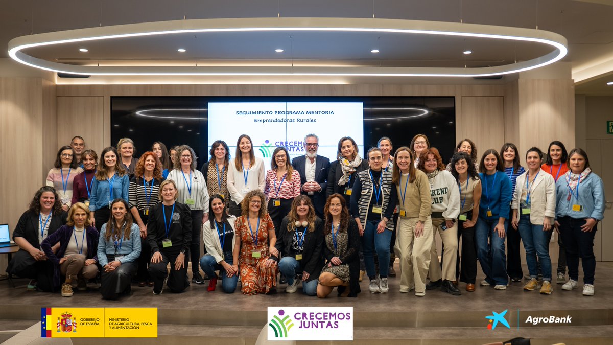 Seguimos avanzando en Crecemos Juntas💚

En nuestro último encuentro, compartimos avances y formación en financiación, marketing y liderazgo.

Gracias a @mapagob y <a href="/AgroBank_CABK/">AgroBank</a> por su apoyo al emprendimiento femenino.

#EllasCultivanElMañana #MujerRural