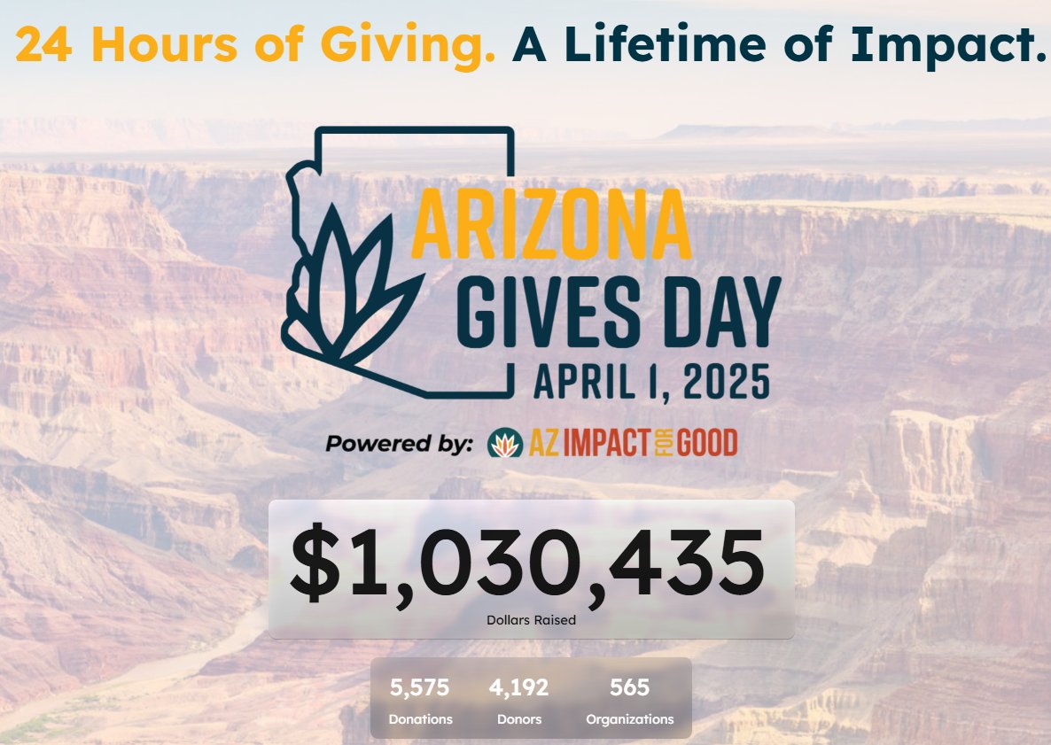 TODAY is the DAY! Consider TAPI as your AZ Gives Day organization. Public health needs YOUR support now more than ever. Together, we can help create a healthier Arizona. Visit azgives.org/organization/W… to give today!