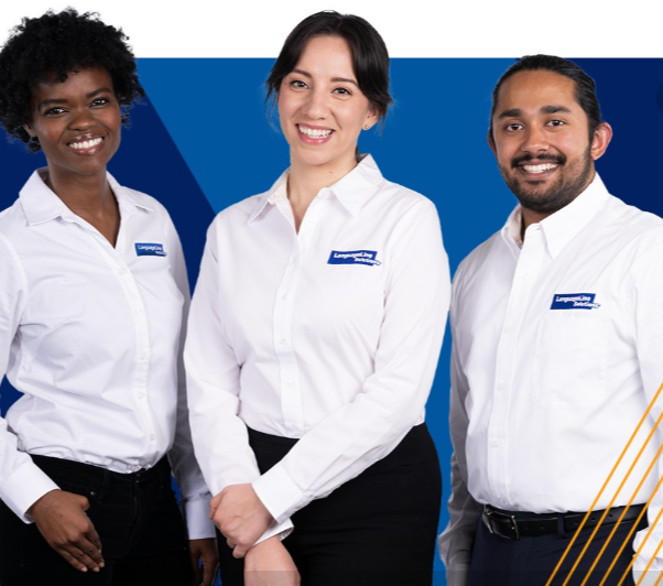 LanguageRecruit's tweet photo. Think Olympic-level training, but for language. That's the bar for LanguageLine Certified Interpreters. 

We forge them through rigorous testing and continuous evaluation. 

To learn more about our quality standards and process, please visit https://t.co/eX7LAcSo2z https://t.co/bgMY3ayMNF