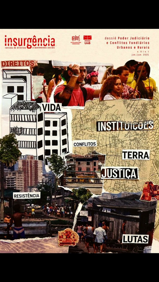 IPDMSBrasil's tweet photo. É com grande satisfação que a InSURgência: revista de direitos e movimentos sociais torna público o dossiê “Poder Judiciário e conflitos fundiários no campo e na cidade”, com a organização de Mariana Trotta Dallalana Quintans, Erika Macedo Moreira e Hugo Belarmino de Morais. https://t.co/JY6JlvNCb7
