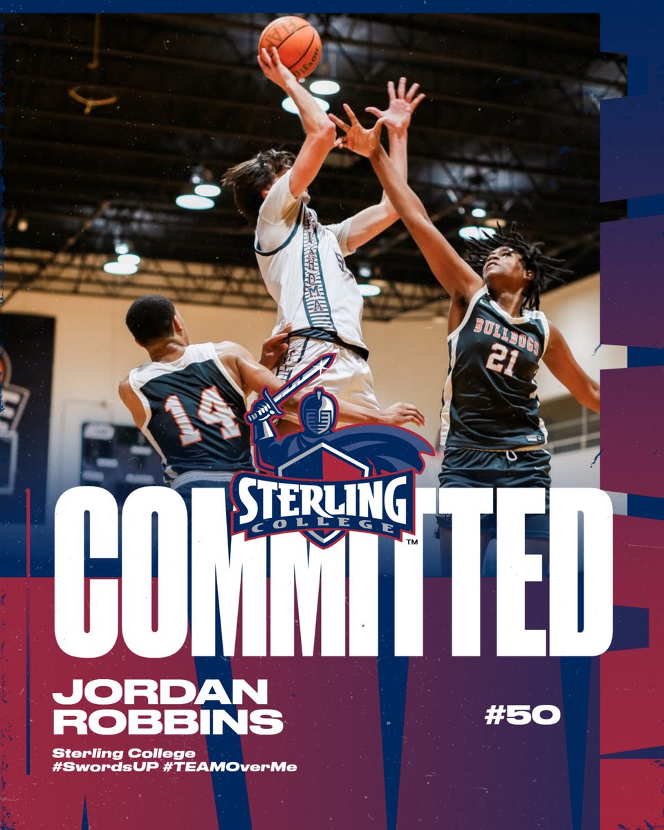 Jordan Robbins (@jordanrobbins50) on Twitter photo I want to thank my Lord and Savior Jesus Christ for blessing me, nothing is possible without Him. In the fall, I will be attending Sterling College to continue my academic and athletic career. #SwordsUp #TEAMOverMe <a href="/OKFlameBBall/">OKLAHOMA FLAME BASKETBALL</a> <a href="/SCWarriorsMBB/">Sterling College MBB</a> <a href="/eanheise/">Ean Heise “Hi-C”</a> I want to thank my Lord and Savior Jesus Christ for blessing me, nothing is possible without Him. In the fall, I will be attending Sterling College to continue my academic and athletic career. #SwordsUp #TEAMOverMe <a href="/OKFlameBBall/">OKLAHOMA FLAME BASKETBALL</a> <a href="/SCWarriorsMBB/">Sterling College MBB</a> <a href="/eanheise/">Ean Heise “Hi-C”</a>