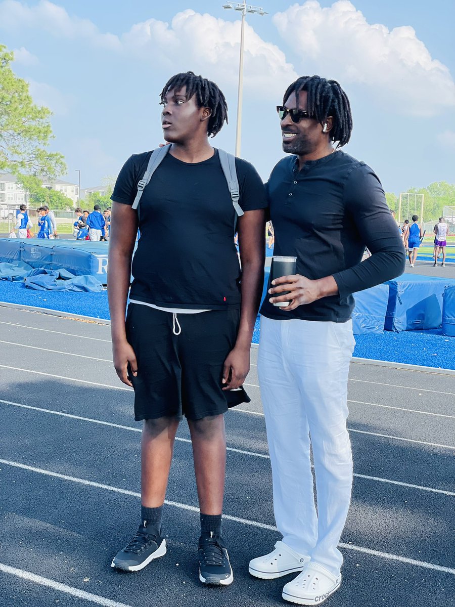 The last track meet of the year! I think he’s happy because he’s taller than me now in pictures 🥲

Thank you Lord for blessing me with an amazing life and son 🙌

Blessed and grateful, 

❤️🙏