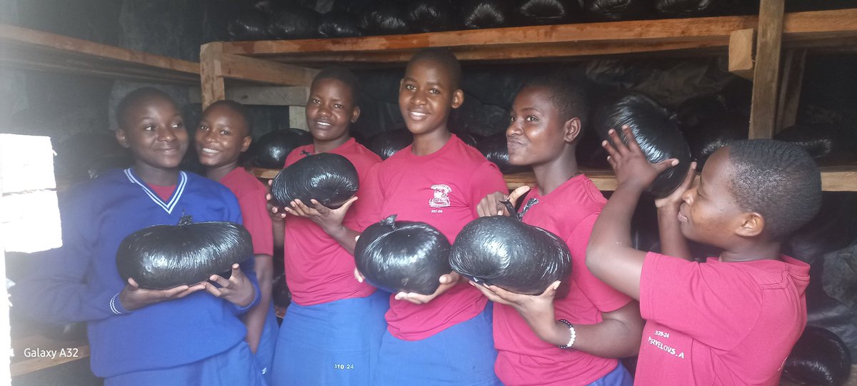 AgromushU's tweet photo. As part of youth Empowerment,we took part empowering youth from @kibingoGirlssec in kabwohe sheema as part new education curriculum .This is also part of uplifting girl child. 
https://t.co/n3EtvvLenr https://t.co/bjaSNOE5Ye