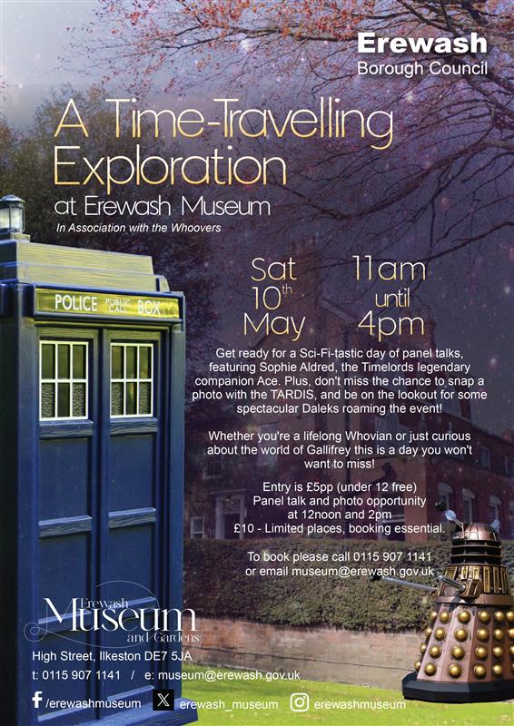 The Whoovers have been working on a new event with <a href="/Erewash_Museum/">Erewash Museum</a>
@Andydrewz <a href="/Stephen_Hatcher/">Stephen Hatcher</a>