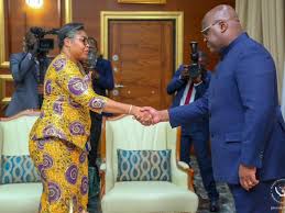 MasimboHery's tweet photo. CONGO_MBOKA @fatshi13 
======
Bcp de politiques mal intentionnés voit d'un mauvais œil la matérialisation de la volonté du Chef de l'État par la PM @SuminwaJudith en doublant le solde des militaires et policiers et majorant la prime des militaires au front
Vigilance Vigilance !!! https://t.co/HaiEZPkHAV