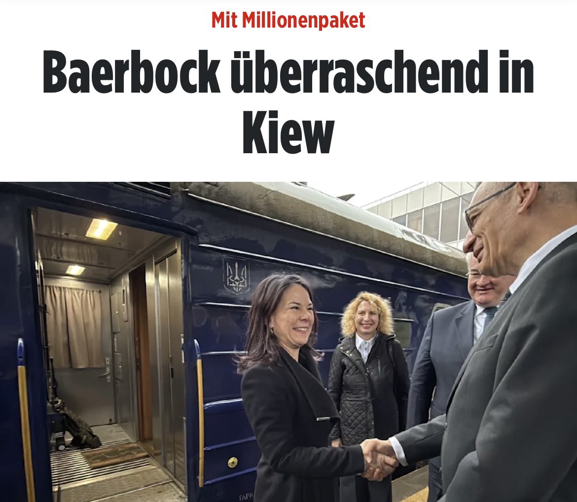 Man hat mittlerweile das Gefühl, als wäre Baerbock auf Weltreise - finanziert von den Steuerzahlern, aber ohne weitere Legitimation des Volkes - und verschenkt deutsches Geld überall. In Syrien, in der Ukraine, überall. Und niemand weiß, wohin &amp; wofür das Geld wirklich fließt.
