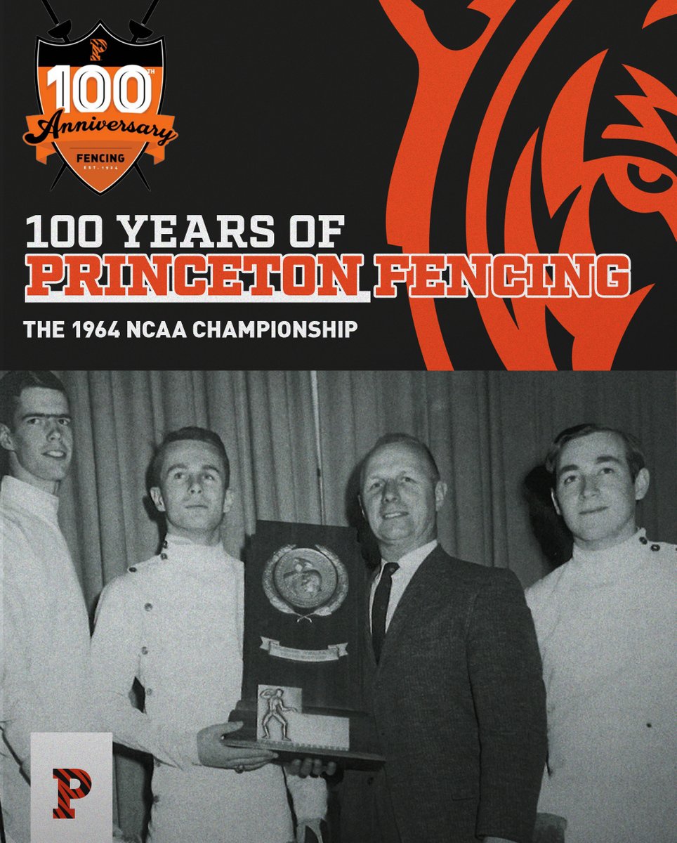 Nearly 50 years before we added the 2013 NCAA championship, the 1964 team was the first to win it all.

Read their story here as we celebrate 100 years of Princeton Fencing!

📰: tinyurl.com/26x6kntb