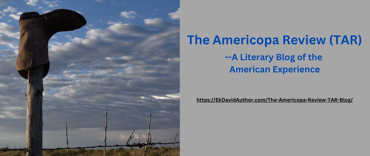 For the past 6 months, I have shared literary nonfiction narratives on "The Americopa Review" (TAR). However, I am pausing future postings. This break will give me time to reflect on TAR's future—whether I will continue as is, change its focus, or transition to Substack. Thanks.