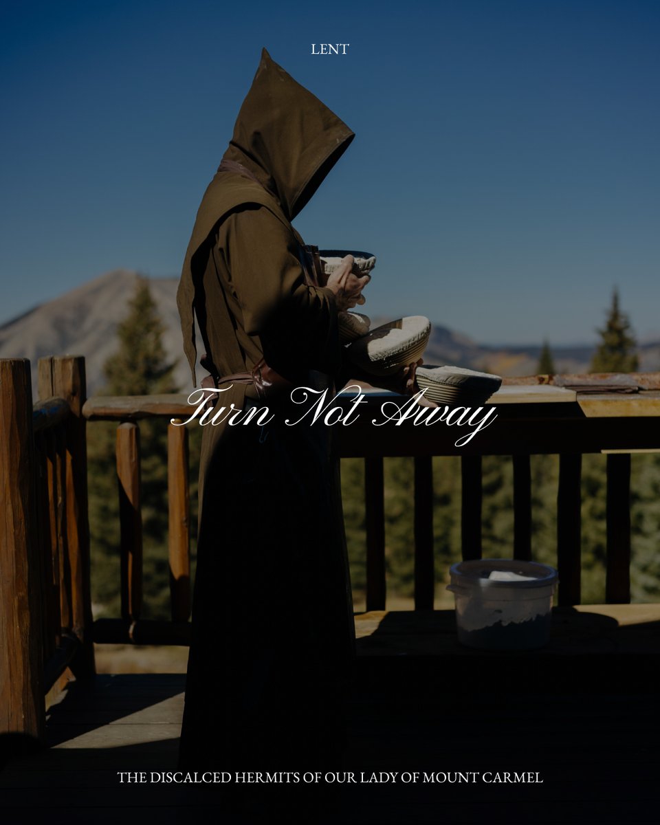 hermitsolmc's tweet photo. Hearken, O God, to my prayer; turn not away from my pleading; give heed to me, and answer me. Psalm 54

May the sacred practice of fasting, we beseech Thee, O Lord, win for us increased holiness of life and the continuing help of Your mercy.

While the season of Lent is here, it is not too late to enroll those souls in need of prayer. The brothers will be offering 40 days of Masses, Prayer, and Sacrifices for all souls enrolled.

Enroll at the link in bio.

#SeekSolitude #OurLadyofMtCarmel #hermits #LentenEnrollment #Lent #Cuaresma