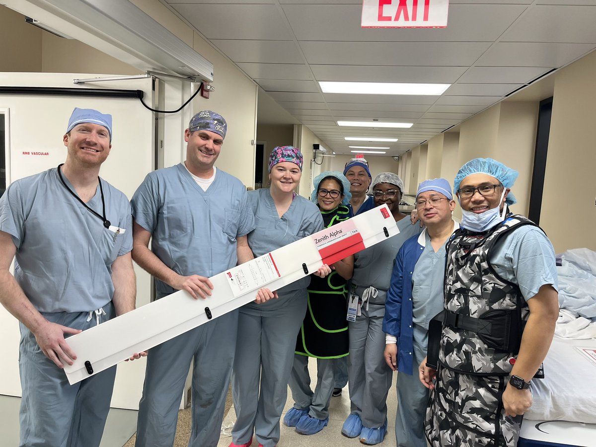 Michael Soult (@msoultmd) on Twitter photo Great couple of weeks <a href="/HinesVAH/">Hines VA Hospital</a>, including another VA first for the aortic program🙌🏻🙌🏻. We had the first implant of Alpha 2 TEVAR <a href="/cookvascular/">Cook Vascular</a>. Also had our second Barostim implant for uncontrolled heart failure 🎉🎉<a href="/CVRx_Barostim/">CVRx | Barostim</a>! <a href="/LoyolaVascular/">Loyola Vascular Surg</a> <a href="/BAulivolaMD/">Bernadette Aulivola</a> <a href="/khalilqatoMD/">Khalil Qato MD</a> Great couple of weeks <a href="/HinesVAH/">Hines VA Hospital</a>, including another VA first for the aortic program🙌🏻🙌🏻. We had the first implant of Alpha 2 TEVAR <a href="/cookvascular/">Cook Vascular</a>. Also had our second Barostim implant for uncontrolled heart failure 🎉🎉<a href="/CVRx_Barostim/">CVRx | Barostim</a>! <a href="/LoyolaVascular/">Loyola Vascular Surg</a> <a href="/BAulivolaMD/">Bernadette Aulivola</a> <a href="/khalilqatoMD/">Khalil Qato MD</a>