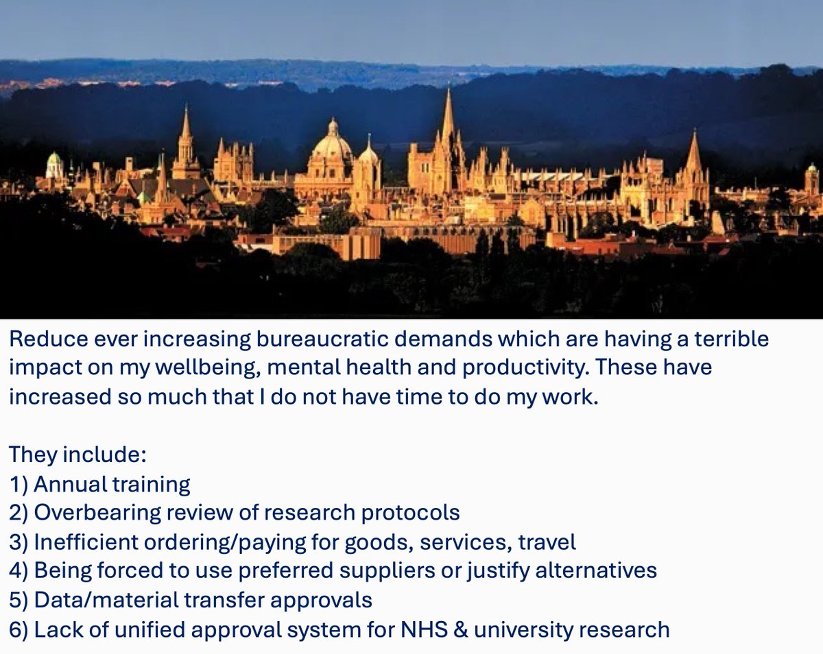 Masud Husain (@masudhusain) on Twitter photo At <a href="/UniofOxford/">University of Oxford</a> it's time for the staff survey. Here's my answer to: "What is the main thing the University could do to help you to progress your career?"
Please RT and respond similarly to the survey if you agree. It's the only way to get our points across! At <a href="/UniofOxford/">University of Oxford</a> it's time for the staff survey. Here's my answer to: "What is the main thing the University could do to help you to progress your career?"
Please RT and respond similarly to the survey if you agree. It's the only way to get our points across!