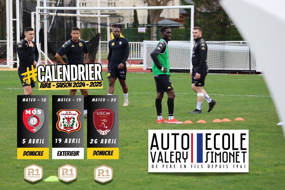 🪡| 𝗘𝗻 𝗔𝗩𝗥𝗜𝗟 𝗻𝗲 𝗱𝗲́𝗰𝗼𝘂𝘃𝗿𝗲 𝗽𝗮𝘀 𝗱'𝘂𝗻 𝗙𝗜𝗟. 

5️⃣ 𝗔𝗩𝗥𝗜𝗟 | 🏠 🆚 𝗠𝗔𝗟𝗔𝗗𝗥𝗘𝗥𝗜𝗘 𝗢𝗦
1️⃣9️⃣ 𝗔𝗩𝗥𝗜𝗟 |  🚌 🆚 𝗖𝗦 𝗖𝗔𝗥𝗘𝗡𝗧𝗔𝗡
2️⃣6️⃣ 𝗔𝗩𝗥𝗜𝗟 | 🏠 🆚 𝗨𝗦𝗖 𝗠𝗘𝗭𝗜𝗗𝗢𝗡 

#teamASTD | #ALaLoupe | #trouville | #deauville | #programme | #avril