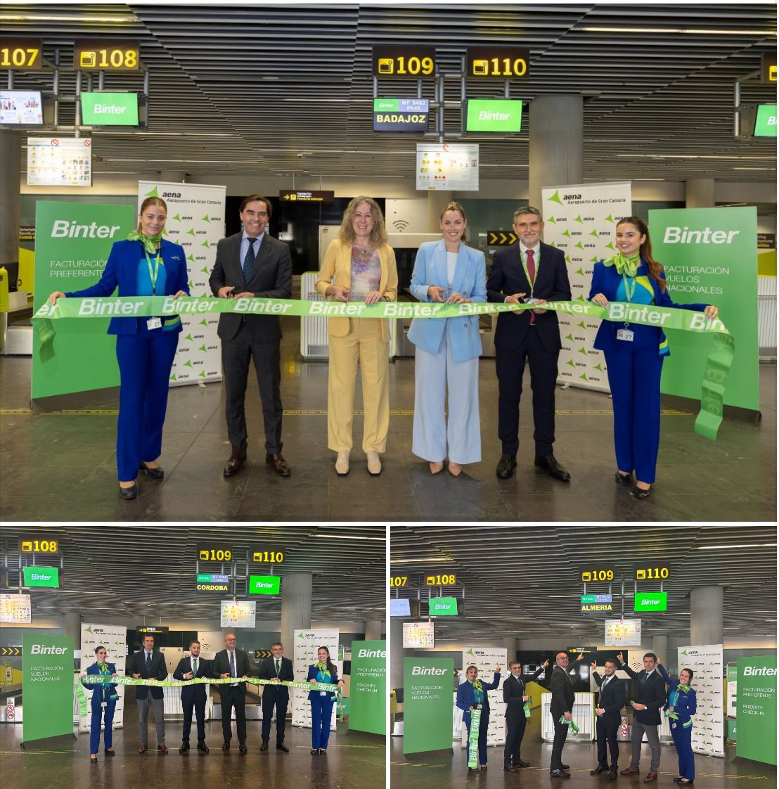 Gate7aviation's tweet photo. Binter poursuit son développement en Espagne avec le lancement de lignes entre les Îles Canaries et les villes d’ #Almería #Cordoba et #Badajoz
#BinterCanarias renforce ainsi la connectivité entre la péninsule espagnole et les îles canaries 🇮🇨 🇪🇸@BinterCanarias https://t.co/XOaqkeqAfC