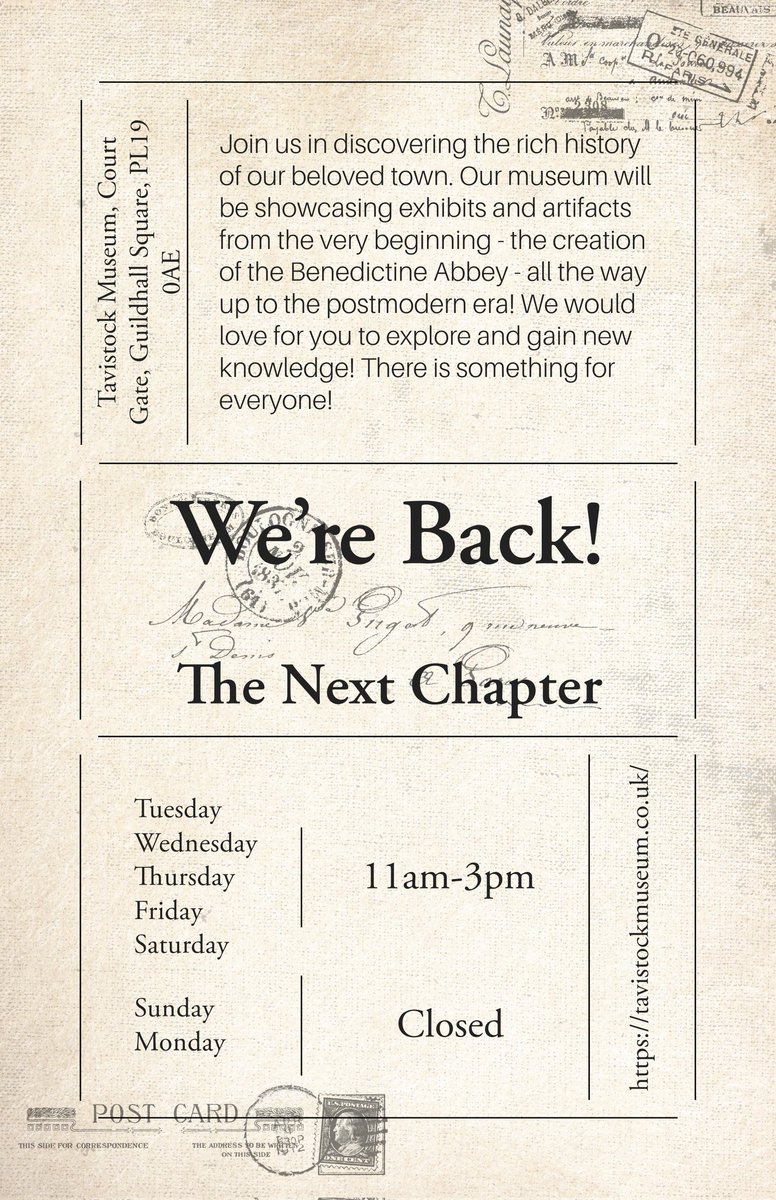 Hey there 💖 

🌟🌟🌟We are reopening our doors from TUESDAY 8TH APRIL 2025 and YOU'RE INVITED!🌟🌟🌟 

That's only 7 days to go!!🥰

We are SO excited! 🤭🥳  

Museum entry is free, but if you are able to, we would be grateful for any and all donations 🌱🫶