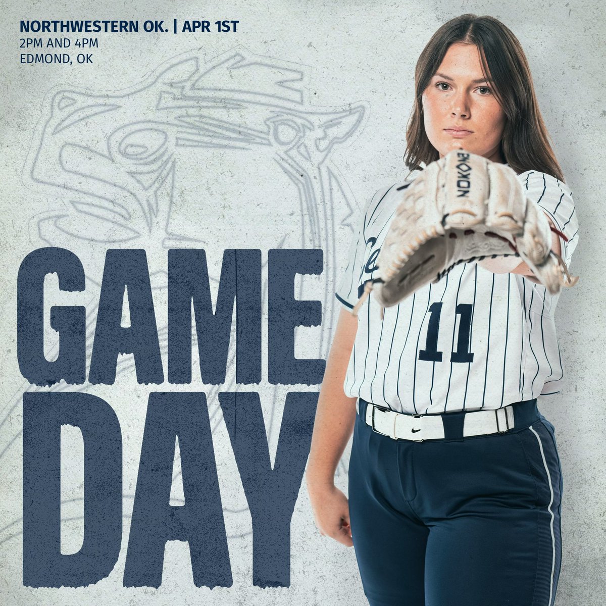 ucoathletics's tweet photo. GAMEDAY and another Raising Cane’s Challenge!! If UCO steals a base today, everyone at Gerry Pinkston Stadium wins free Cane’s!

🎟️ https://t.co/GD5wJMXQxP

@UCOSoftball | @raisingcanes x #RollChos https://t.co/LjlhWyzRaI