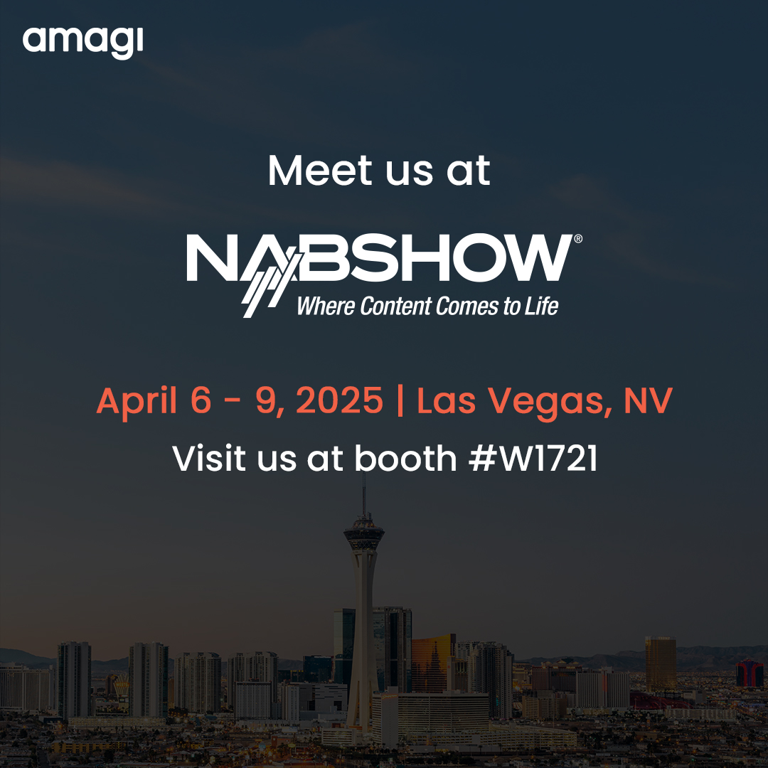 Don't forget to join us at NABShow next week, Booth W1721!
Learn more about what we're bringing to the table right here: amagi.com/newsroom/amagi… 🚀 #NAB2025