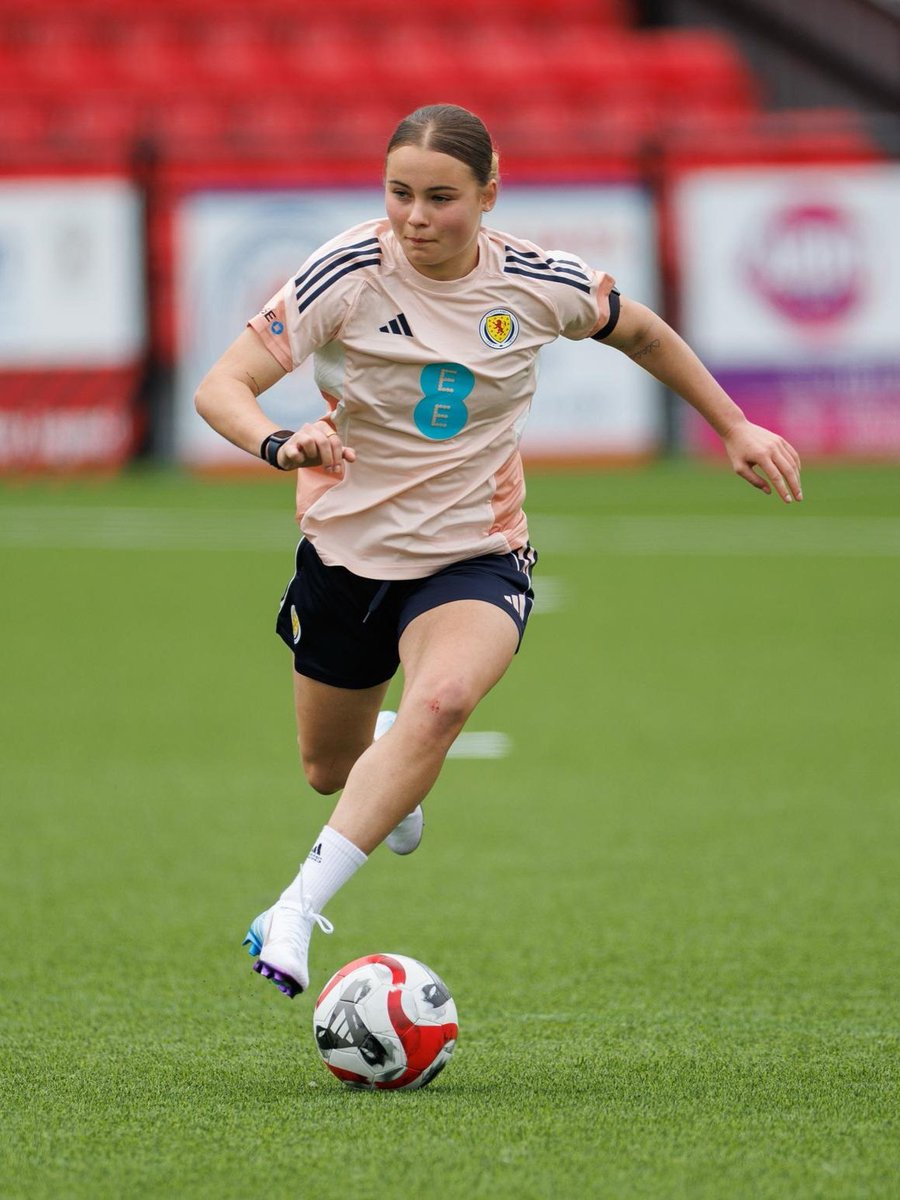 FCJ getting set for Scotland's first match against Czechia tomorrow ✨️