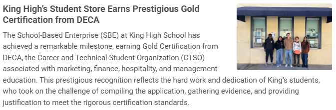 Riverside County Office of Education - CTE (@rcoecte) on Twitter photo Check out <a href="/RCOE/">RivCo Office of Education</a> #CTE's <a href="/DECAInc/">DECA Inc.</a> recognition at <a href="/RiversideUSD/">Riverside Unified School District</a>'s King HS! <a href="/otan/">otan</a> <a href="/riversidesce/">Riverside County SCE</a> <a href="/RivChamber/">Riverside Chamber</a> <a href="/RivCoDPSS/">Riverside County Dept. of Public Social Services</a> <a href="/RivCoNow/">County of Riverside</a> <a href="/RivCoDCSS/">Riverside County DCSS</a> <a href="/CteTeachCA/">CTE TEACH</a> <a href="/CaliforniaCTE/">California CTE</a> <a href="/CTEWorks/">Advance CTE</a> <a href="/cte_iedrc/">IEDRC</a> <a href="/LAUNCH_IE/">LAUNCH Apprenticeship Network</a> <a href="/NCLA_CTE/">NCLA</a> #Careers #CareerSuccess #RCOE #riversideca <a href="/NCCCTSO/">CTSOs</a> <a href="/ASCD/">ASCD</a> <a href="/RPUnews/">Riverside Public Utilities (RPU)</a> Check out <a href="/RCOE/">RivCo Office of Education</a> #CTE's <a href="/DECAInc/">DECA Inc.</a> recognition at <a href="/RiversideUSD/">Riverside Unified School District</a>'s King HS! <a href="/otan/">otan</a> <a href="/riversidesce/">Riverside County SCE</a> <a href="/RivChamber/">Riverside Chamber</a> <a href="/RivCoDPSS/">Riverside County Dept. of Public Social Services</a> <a href="/RivCoNow/">County of Riverside</a> <a href="/RivCoDCSS/">Riverside County DCSS</a> <a href="/CteTeachCA/">CTE TEACH</a> <a href="/CaliforniaCTE/">California CTE</a> <a href="/CTEWorks/">Advance CTE</a> <a href="/cte_iedrc/">IEDRC</a> <a href="/LAUNCH_IE/">LAUNCH Apprenticeship Network</a> <a href="/NCLA_CTE/">NCLA</a> #Careers #CareerSuccess #RCOE #riversideca <a href="/NCCCTSO/">CTSOs</a> <a href="/ASCD/">ASCD</a> <a href="/RPUnews/">Riverside Public Utilities (RPU)</a>
